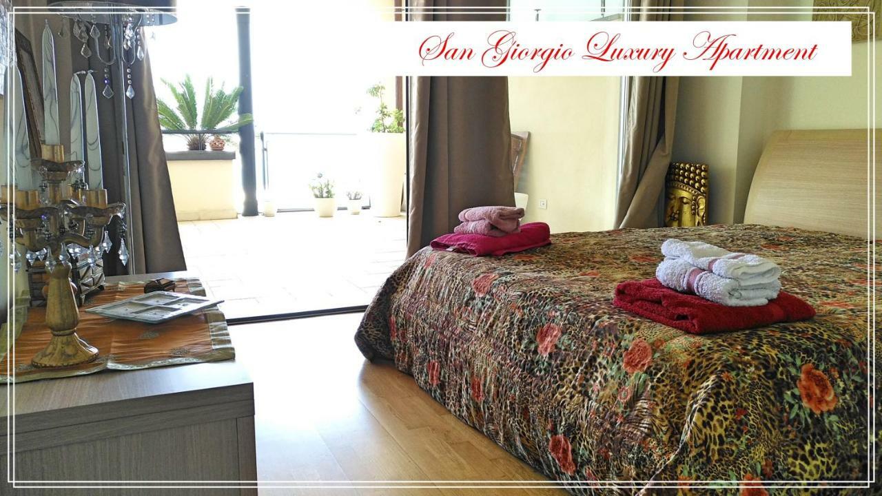 San Giorgio Luxury Apartment Taormina-Panoramic Pool & Parking Space Bagian luar foto