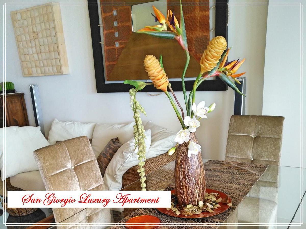 San Giorgio Luxury Apartment Taormina-Panoramic Pool & Parking Space Bagian luar foto